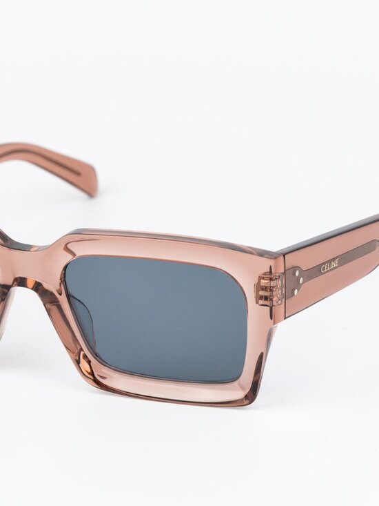 Celine Women Sunglasses Pink Blue Rectangle CL40280U 74V NEW AUTHENTIC main image 5